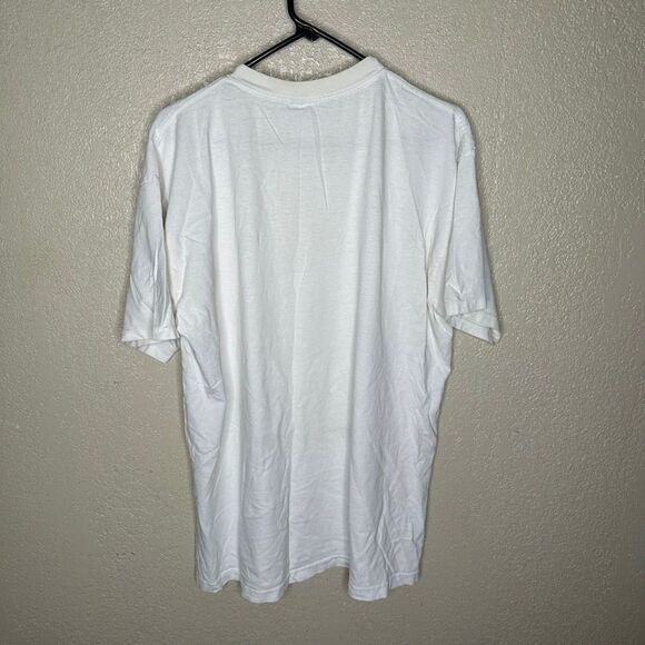 1989 Vintage Wallace & Gromit Wanted Chicken T-Shirt XL - Picture 5 of 7